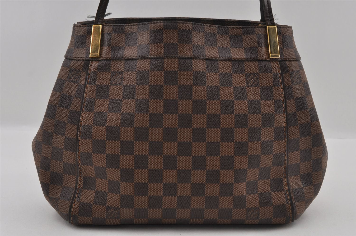 Authentic Louis Vuitton Damier Marylebone PM Shoulder Tote Bag N41215 LV 2356I