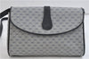 Authentic GUCCI Micro GG PVC Leather Shoulder Cross Body Bag Purse Navy 2357D