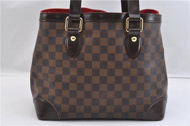 Authentic Louis Vuitton Damier Hampstead PM Shoulder Tote Bag N51205 LV 2357F