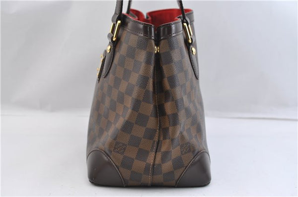 Authentic Louis Vuitton Damier Hampstead PM Shoulder Tote Bag N51205 LV 2357F