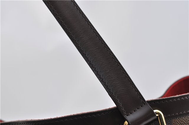 Authentic Louis Vuitton Damier Hampstead PM Shoulder Tote Bag N51205 LV 2357F