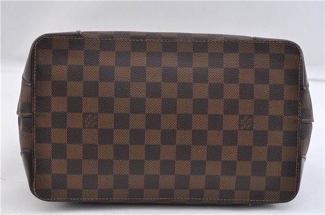 Authentic Louis Vuitton Damier Hampstead PM Shoulder Tote Bag N51205 LV 2357F