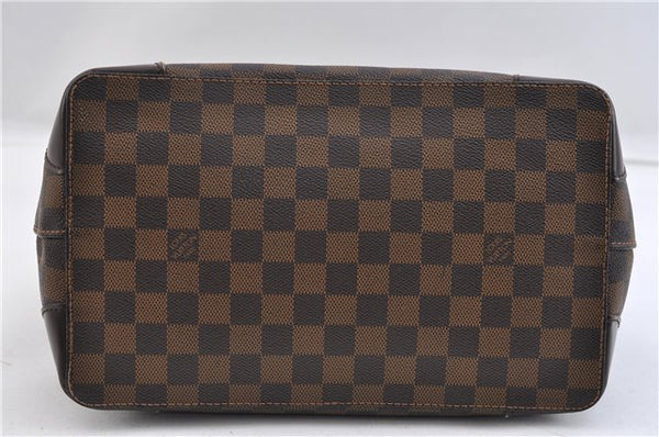 Authentic Louis Vuitton Damier Hampstead PM Shoulder Tote Bag N51205 LV 2357F