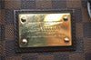 Authentic Louis Vuitton Damier Hampstead PM Shoulder Tote Bag N51205 LV 2357F