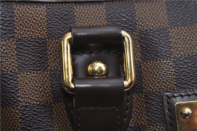 Authentic Louis Vuitton Damier Hampstead PM Shoulder Tote Bag N51205 LV 2357F