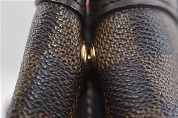 Authentic Louis Vuitton Damier Hampstead PM Shoulder Tote Bag N51205 LV 2357F