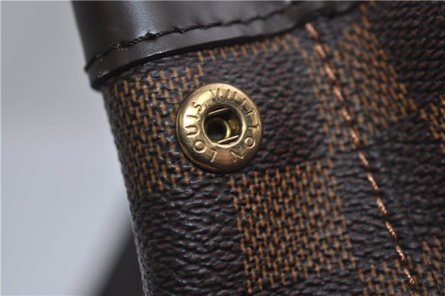 Authentic Louis Vuitton Damier Hampstead PM Shoulder Tote Bag N51205 LV 2357F