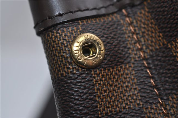 Authentic Louis Vuitton Damier Hampstead PM Shoulder Tote Bag N51205 LV 2357F