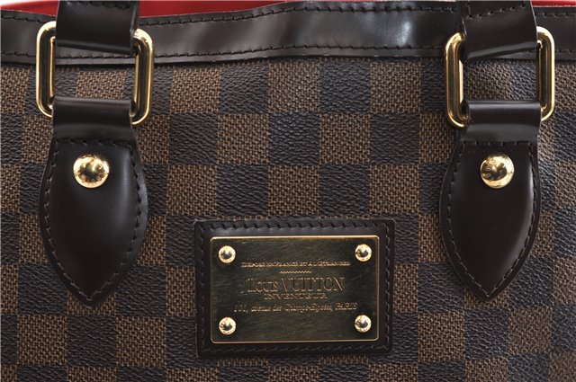 Authentic Louis Vuitton Damier Hampstead PM Shoulder Tote Bag N51205 LV 2357F