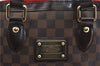 Authentic Louis Vuitton Damier Hampstead PM Shoulder Tote Bag N51205 LV 2357F