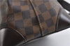 Authentic Louis Vuitton Damier Hampstead PM Shoulder Tote Bag N51205 LV 2357F