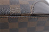 Authentic Louis Vuitton Damier Hampstead PM Shoulder Tote Bag N51205 LV 2357F
