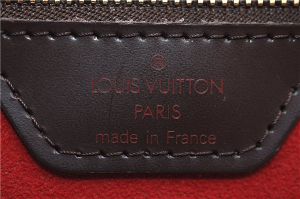 Authentic Louis Vuitton Damier Hampstead PM Shoulder Tote Bag N51205 LV 2357F