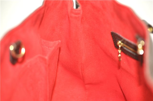 Authentic Louis Vuitton Damier Hampstead PM Shoulder Tote Bag N51205 LV 2357F