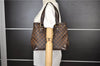 Authentic Louis Vuitton Damier Hampstead PM Shoulder Tote Bag N51205 LV 2357F