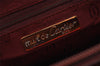 Authentic Cartier Must de Cartier Clutch Hand Bag Leather Bordeaux Red 2357I