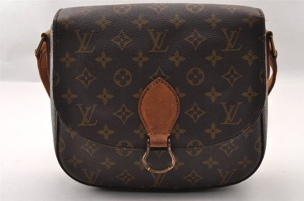 Authentic Louis Vuitton Monogram Saint Cloud GM M51242 Shoulder Cross Bag 2358I