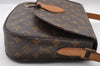 Authentic Louis Vuitton Monogram Saint Cloud GM M51242 Shoulder Cross Bag 2358I