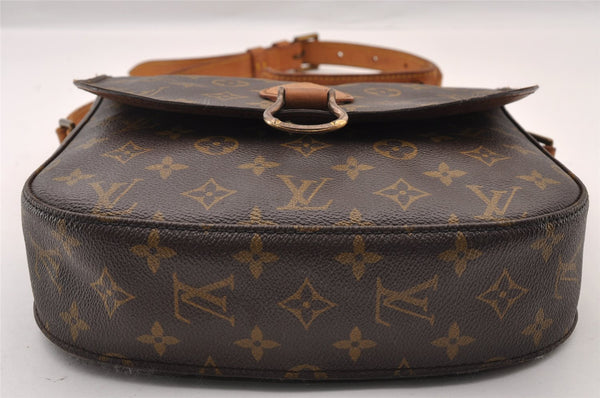 Authentic Louis Vuitton Monogram Saint Cloud GM M51242 Shoulder Cross Bag 2358I