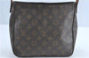 Authentic Louis Vuitton Monogram Looping MM Shoulder Bag M51146 LV Junk 2359B