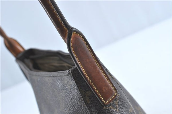 Authentic Louis Vuitton Monogram Looping MM Shoulder Bag M51146 LV Junk 2359B