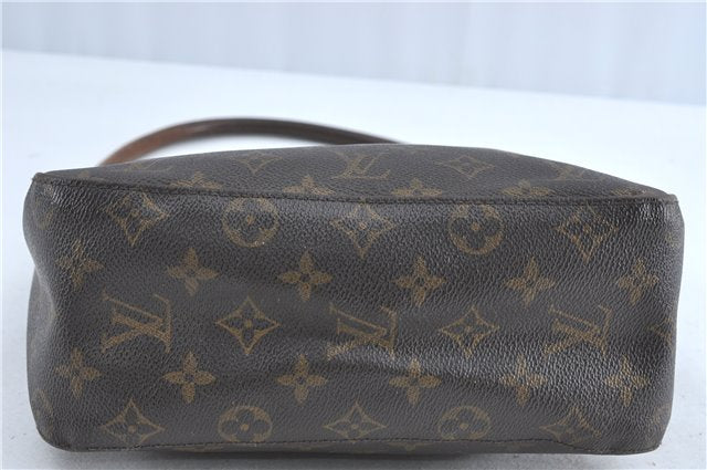Authentic Louis Vuitton Monogram Looping MM Shoulder Bag M51146 LV Junk 2359B