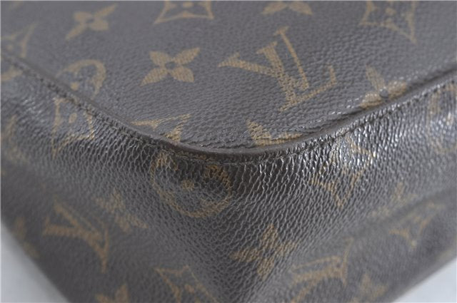 Authentic Louis Vuitton Monogram Looping MM Shoulder Bag M51146 LV Junk 2359B