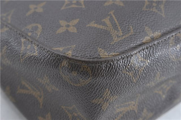 Authentic Louis Vuitton Monogram Looping MM Shoulder Bag M51146 LV Junk 2359B