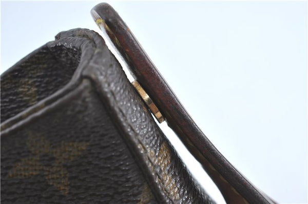 Authentic Louis Vuitton Monogram Looping MM Shoulder Bag M51146 LV Junk 2359B