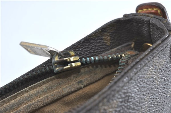 Authentic Louis Vuitton Monogram Looping MM Shoulder Bag M51146 LV Junk 2359B