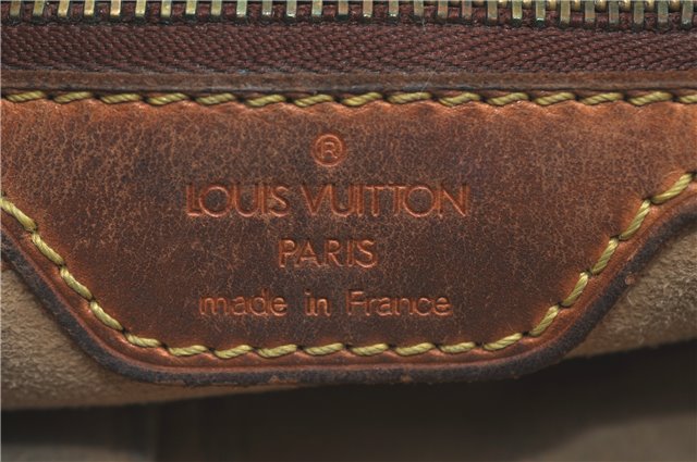 Authentic Louis Vuitton Monogram Looping MM Shoulder Bag M51146 LV Junk 2359B