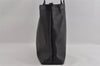 Authentic GUCCI Vintage Micro GG PVC Leather Shoulder Tote Bag Black 2360I