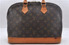 Authentic Louis Vuitton Monogram Alma Hand Bag M51130 LV 2363D