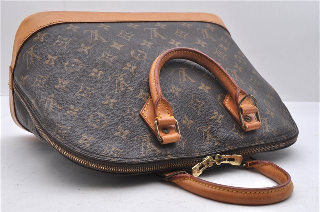 Authentic Louis Vuitton Monogram Alma Hand Bag M51130 LV 2363D