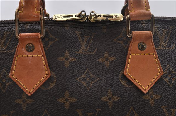 Authentic Louis Vuitton Monogram Alma Hand Bag M51130 LV 2363D