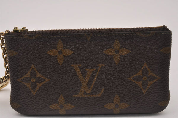 Authentic Louis Vuitton Monogram Pochette Cles Coin Purse Case M62650 Junk 2363I