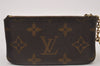 Authentic Louis Vuitton Monogram Pochette Cles Coin Purse Case M62650 Junk 2363I