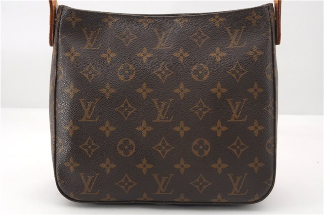 Authentic Louis Vuitton Monogram Looping MM Shoulder Bag M51146 LV 2364F