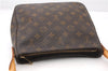 Authentic Louis Vuitton Monogram Looping MM Shoulder Bag M51146 LV 2364F