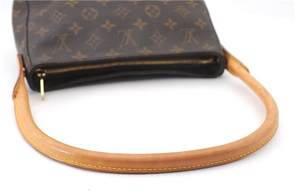 Authentic Louis Vuitton Monogram Looping MM Shoulder Bag M51146 LV 2364F