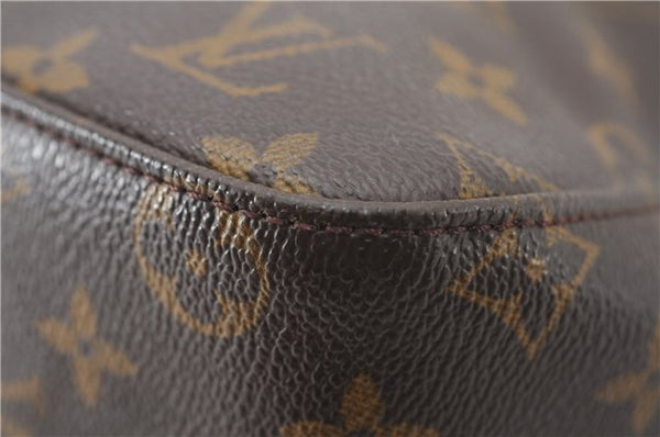 Authentic Louis Vuitton Monogram Looping MM Shoulder Bag M51146 LV 2364F