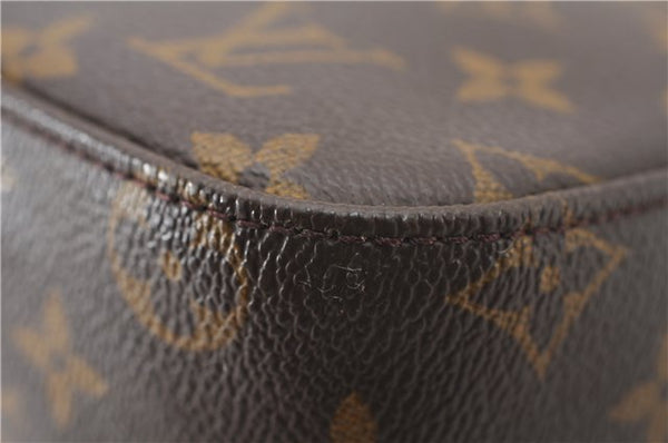 Authentic Louis Vuitton Monogram Looping MM Shoulder Bag M51146 LV 2364F