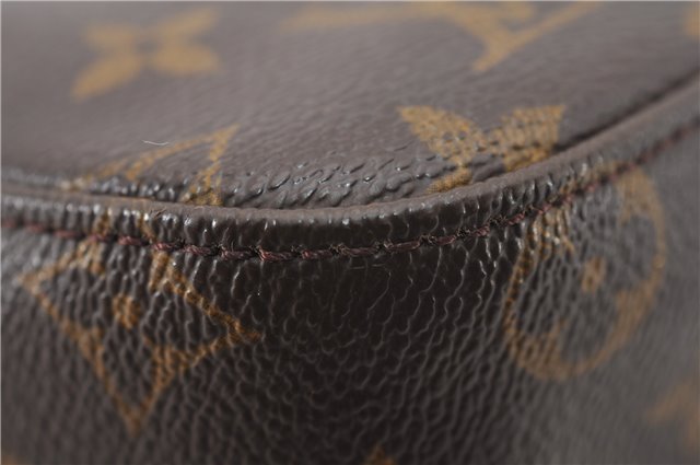 Authentic Louis Vuitton Monogram Looping MM Shoulder Bag M51146 LV 2364F