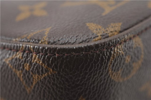 Authentic Louis Vuitton Monogram Looping MM Shoulder Bag M51146 LV 2364F