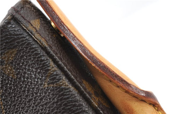 Authentic Louis Vuitton Monogram Looping MM Shoulder Bag M51146 LV 2364F