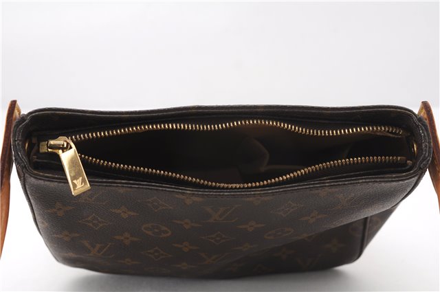 Authentic Louis Vuitton Monogram Looping MM Shoulder Bag M51146 LV 2364F
