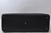 Authentic GUCCI Bamboo 2Way Shoulder Tote Bag Leather Black 2367D