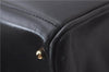 Authentic GUCCI Bamboo 2Way Shoulder Tote Bag Leather Black 2367D