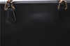 Authentic GUCCI Bamboo 2Way Shoulder Tote Bag Leather Black 2367D