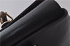 Authentic GUCCI Bamboo 2Way Shoulder Tote Bag Leather Black 2367D